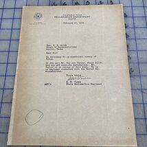 Ephemera State Of Texas Reclamation Department Letter 1935 To State cong... - €60,69 EUR