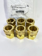 6-EverFlow Brass Adapter 7/8” OD Tube Compression Fitting X 3/4” Male NP... - $768.89 MXN