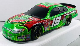 Action - #19 Jeremy Mayfield Mountain Dew AUTOGRAPHED - 1/24 Scale Die C... - £37.40 GBP