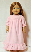 Warm Cozy FLANNEL NIGHTGOWN ~ Pink ~ Clothes for 18&quot; American Girl Doll ... - $8.90