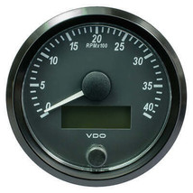 VDO SingleViu 80mm (3-1/8&quot;) Tachometer - 4,000 RPM [A2C3832990030] - £156.68 GBP