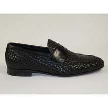 Men's GENIO Genuine Braided Leather Upper And Sole Shoes Turkey 120196067 Black image 7