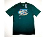 Izod Men&#39;s Super Soft T-shirt Size Medium Green TX2 - £10.11 GBP