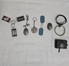 Twilight Saga Lot of Bracelets Keychains Dog Tags Brooch Pin - Authentic - $78.21