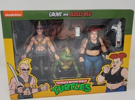 NECA Teenage Mutant Ninja Turtles (SEE DETAILS) Grunt &amp; Jersey Red 2pk TMNT - $59.39