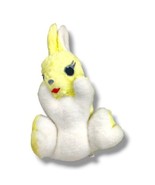 Vintage Douglas Cuddle Toys Bunny Rabbit Stuffed Animal Plush Yellow Whi... - £18.00 GBP
