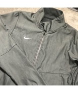 Nike Dri-FIT Gray Full Zip Lightweight Athletic Training Jacket Mens Medium - $749.69 MXN