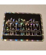 80s Vintage Breakin&#39; Prism Vending Machine Promo Sticker Breakdance Brea... - $57.18