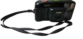 PENTAX lQZoom60 Film Camera Vintage Made in Japan Black AFZoom Macro - $64.34