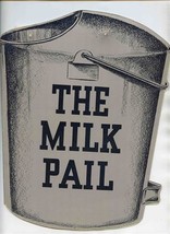The Milk Pail Fin N Feather Farm Diecut Menu Dundee Illinois &amp; Big Doings 1951 - £37.98 GBP