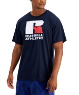 MSRP $20 Russell Athletic Men&#39;s Lawrence Logo Graphic T-Shirt Blue Size ... - €9,40 EUR