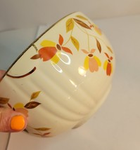Hall's Superior Small Mixing Bowl 6" wide Jewel Tea Autumn Leaf image 5