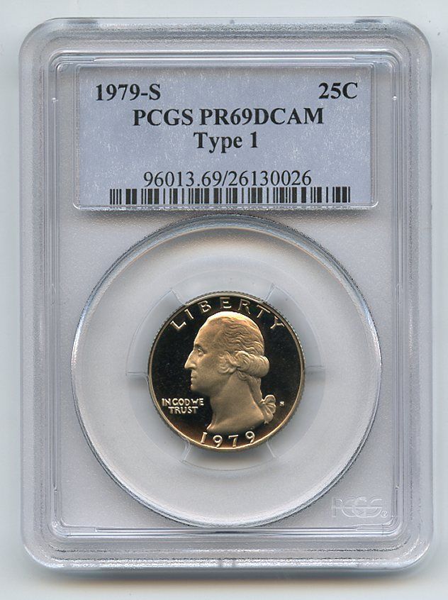 1979 S 25C Washington Quarter Proof PCGS PR69DCAM T1  20180172 - $18.69
