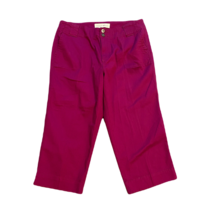 Fashion Bug Capri Pants ~ Sz 12 ~ Pink ~ High Rise ~ 20.5&quot; Inseam  - £13.43 GBP