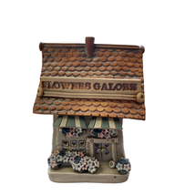 Windy Meadows Pottery Flowers Galore Candle House Signed Artist Jan Richardson - £38.00 GBP