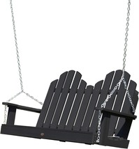 Highwood Classic Westport Porch Swing, 4 Ft\., Black, Ad-Sw1Cw52-Bke. - £480.37 GBP