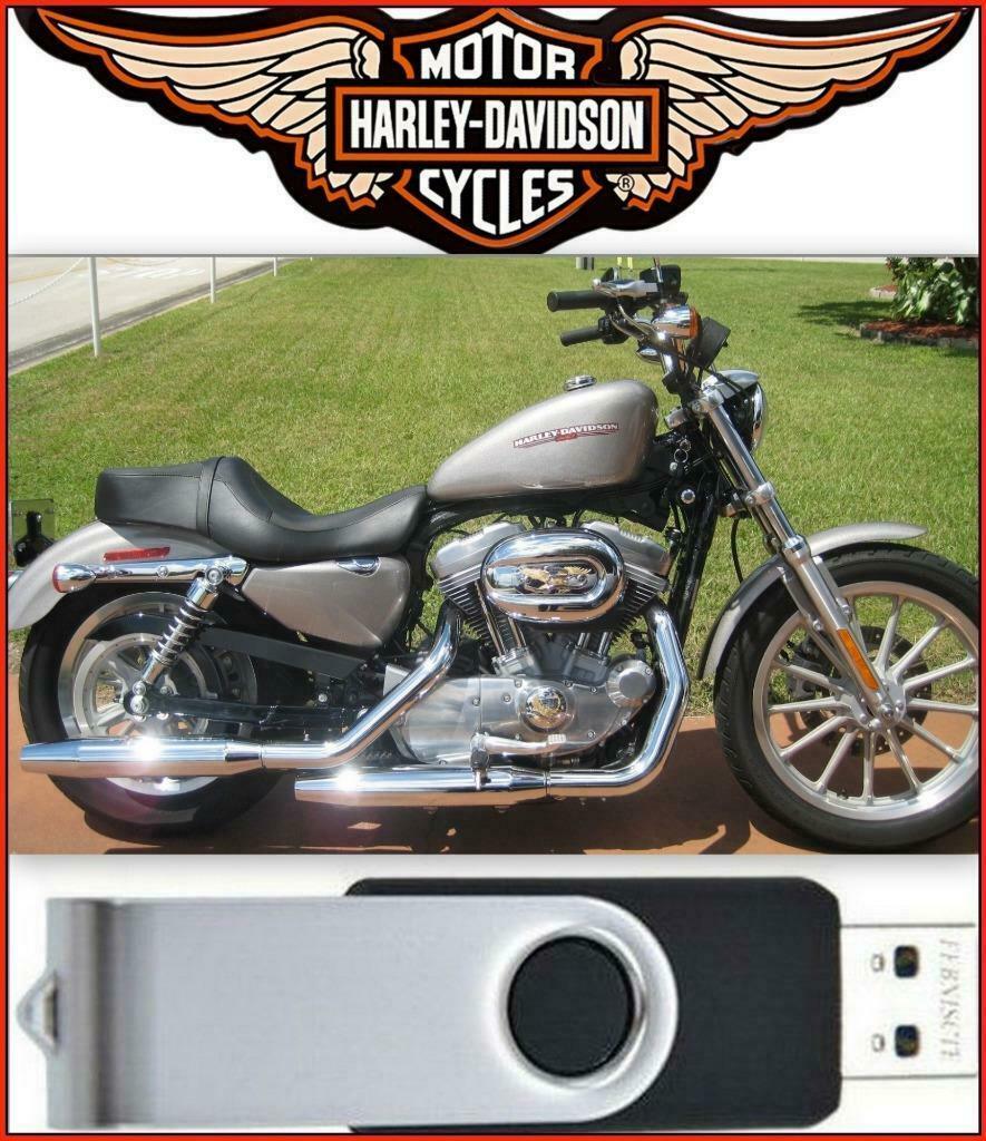 Primary image for 2007 Harley-Davidson Sportster XL Service Repair & Electrical Manual USB Drive