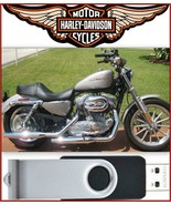 2007 Harley-Davidson Sportster XL Service Repair &amp; Electrical Manual USB... - $18.00