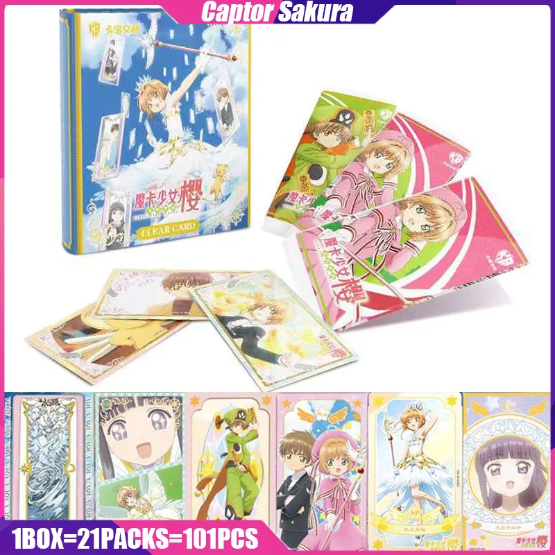 CardCaptor Sakura Cards KB Transparent Card Chapter Anime Collection Board Games - £18.48 GBP+