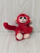 Wild Republic wrist hugger Plush red monkey slap bracelet - £3.89 GBP