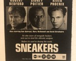 Sneakers Tv Guide Print Ad Robert Redford River Phoenix Sidney Poitier TPA5 - $5.93