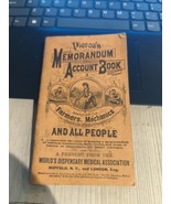 Antique 1885 Pierce&#39;s Memorandum &amp; Account Book, Designed For Farmers, M... - €4,32 EUR