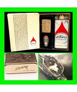 Rare 1950&#39;s Unfired 10k Gold Filled Vintage Zippo Full Size Lighter Gift... - £330.85 GBP