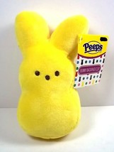 PEEPS yellow plush Easter bunny bag clip 3 inch 2022 NWT - £5.46 GBP