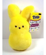 PEEPS yellow plush Easter bunny bag clip 3 inch 2022 NWT - $6.95