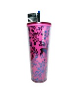 Pink Starbucks Color-Change Venti Tumbler Holiday Woodland Cup 24oz 2022 - $52.95