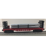 Lionel 6-39435 Lionel Lines 6477 Flat car with Pipes - $738.90 MXN