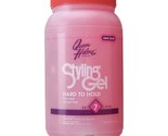 QUEEN HELENE Hard To Hold Hair Styling Gel, Pink - 5lbs Jumbo Size New Rare - $87.12