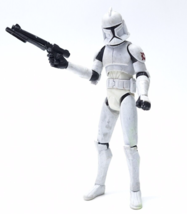 Star Wars AT-TE Clone Trooper Pilot 3.75&quot; Figure 2008 Troop Storm Driver - £18.67 GBP
