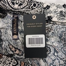 Piphany Valencia P3-311A Women's Multicolor Paisley Wrap Skirt Size 2X image 3