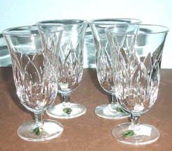 Waterford Ballylee Iced Beverage 4 PC. Set Crystal Made in Ireland 12 oz... - $275.90