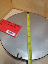 Stainless Steel 304 disk 9&quot;+- 18 Gage 0.040&quot; Plate Round Sheet *IN*STOCK*USA* - £20.36 GBP