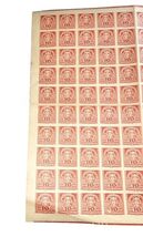 WWII Germany Stamp Sheet 10pf Deutsches Reich Full Sheet Mint OG image 2