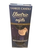 Yankee Candle MIDSUMMER&#39;S NIGHT Scented Oil PLUG-IN REFILL (Set of 2)  S... - $271.40 MXN