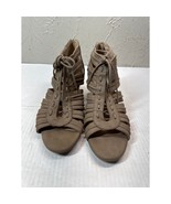 Soul Naturalizer Womens Brown Dante Gladiator Open Toe Zip Sandals Size 7.5 - $932.02 MXN