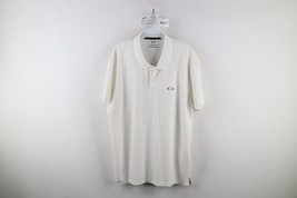 Vintage Oakley Mens 2XL XXL Reflective O Logo Collared Golf Polo Shirt W... - $49.45