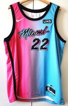 Miami Heat Jersey Mens XXL NBA Basketball Jimmy Butler City Edition Vice... - $62.74 CAD