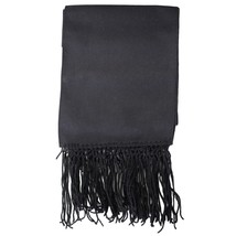 Portuguese Folklore Traditional Small Black Bullfighter Sash With Fringe - $54.99