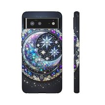 Celestial Phone Case with Starry Night Design, Tough Phone Cover, Protec... - $18.99
