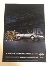 2001 Nissan Sentra Car Vintage Print Ad Advertisement  pa31 - $7.91