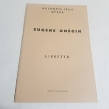 Il Tabrarro Guiseppe Adami Metropolitan Opera Libretto 1956 - £8.63 GBP