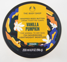 (1) The Body Shop Vanilla Pumpkin Whipped Body Butter 72H Full Size 6.9o... - $18.99