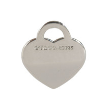 Tiffany &amp; Co. Heart Charm In Sterling Women Silver One Size - $134.90