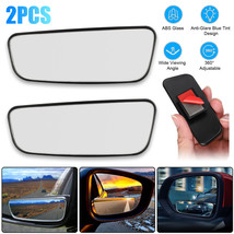 2Pcs Blind Spot Mirrors Hd Glass Convex 360 Side Rear View Mirror For Car Truck - £14.15 GBP