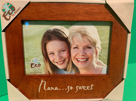 NIB - Eco by Malden &quot;Nana....so sweet&quot;  4&quot; x 6&quot; Decorative Wood Frame - £12.04 GBP