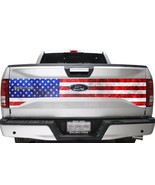 Truck Bed Tailgate Graphic Wrap Sticker Decal Ford F150 2015-2018 USA FL... - £47.48 GBP